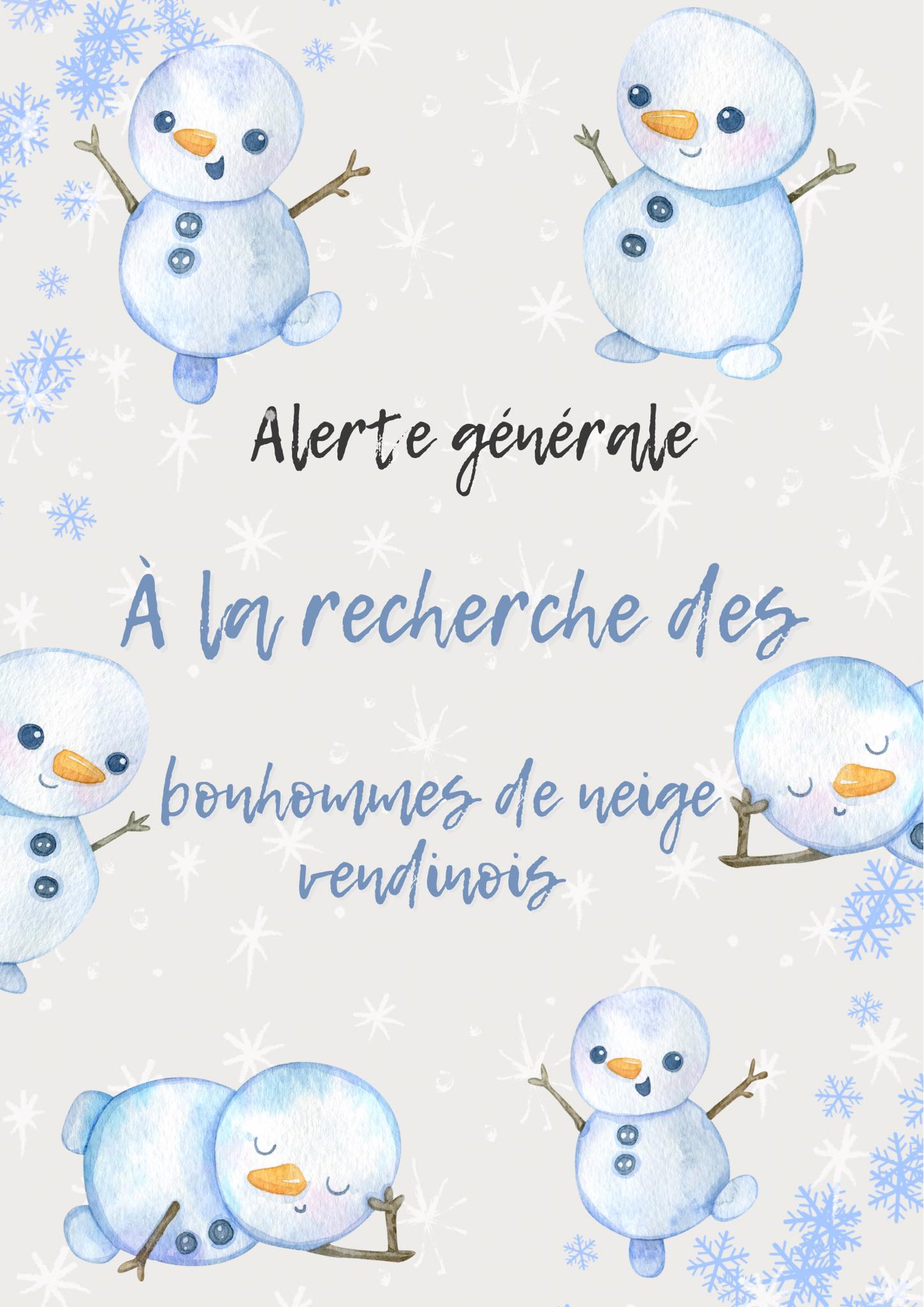 Actualite: ❄️ Les bonhommes de neige envahissent Vendin