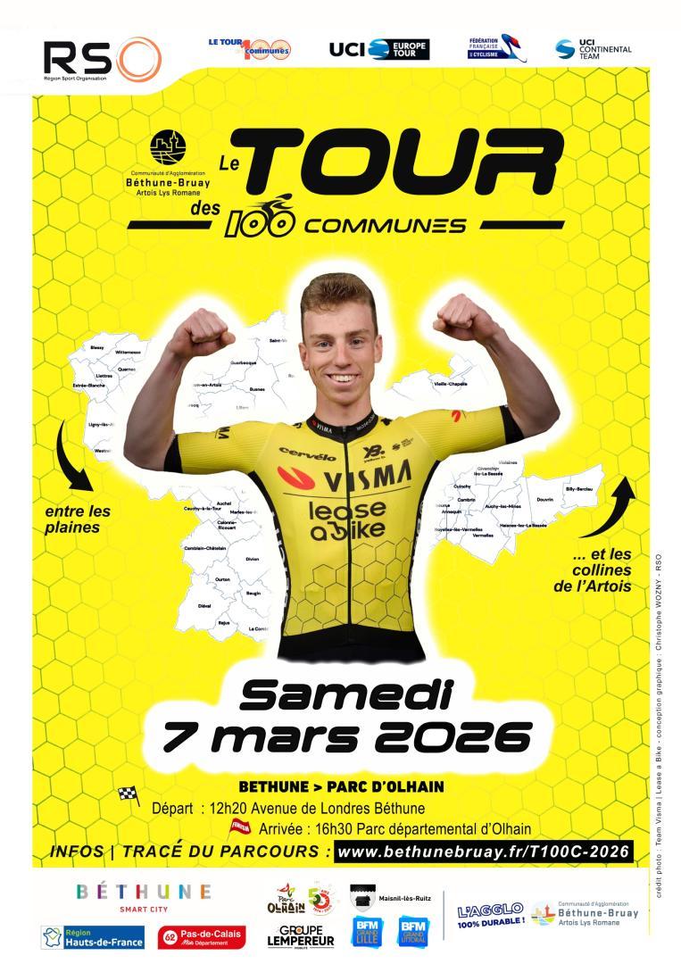 Evenement: Tour des 100 Communes 2026