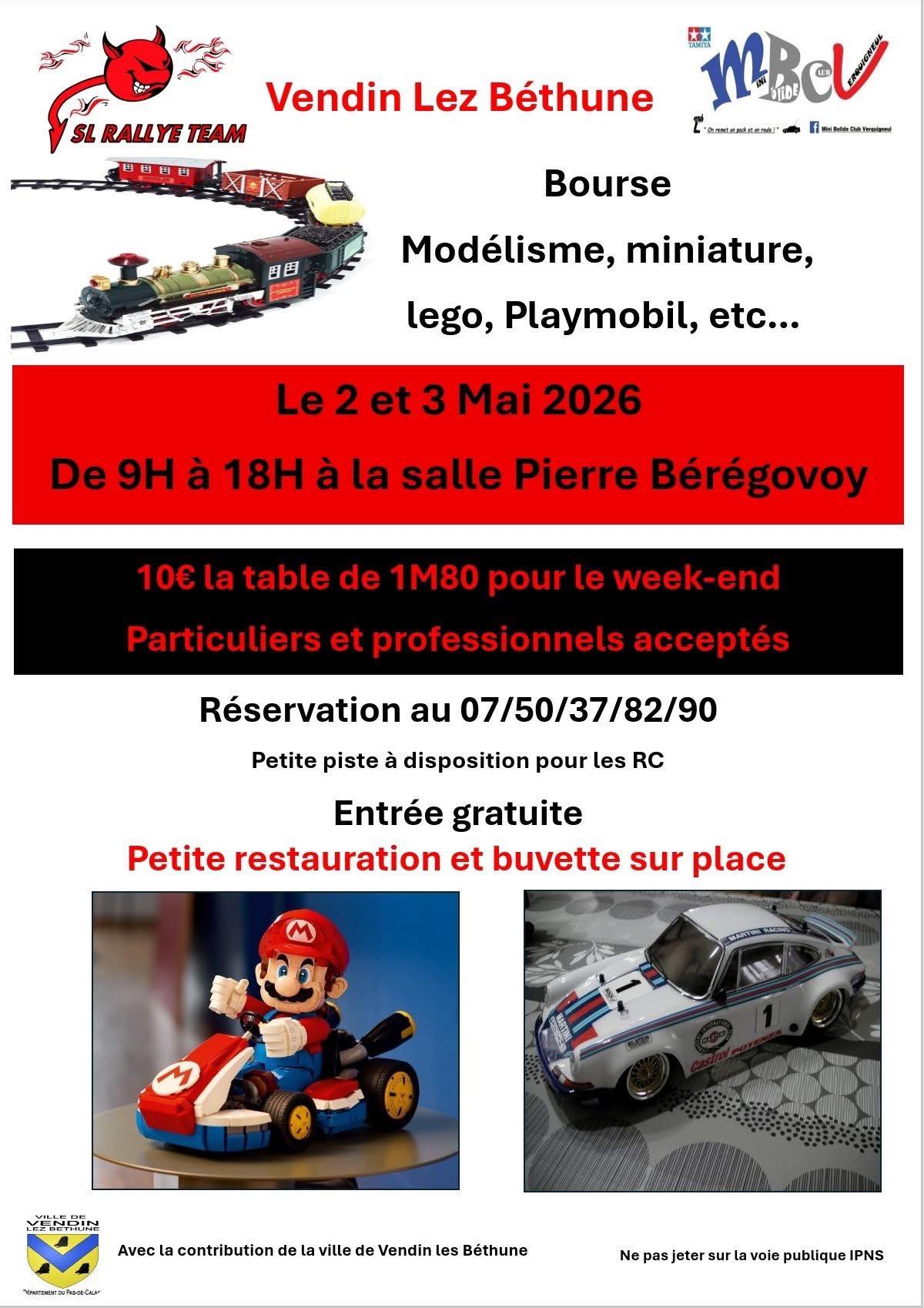 Evenement: Bourse Modélisme & Miniatures 2026 🚂